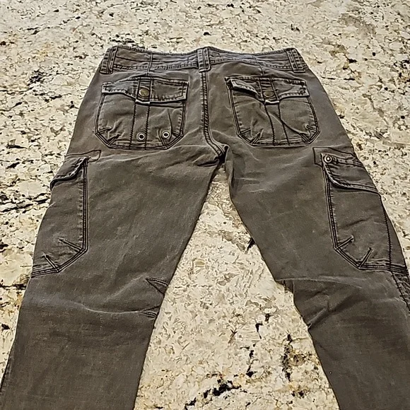 Free People Cargo Skinny Jeans, Size 27 - Picture 3 of 5